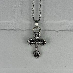 Chrome Hearts Filigree Cross Pendant